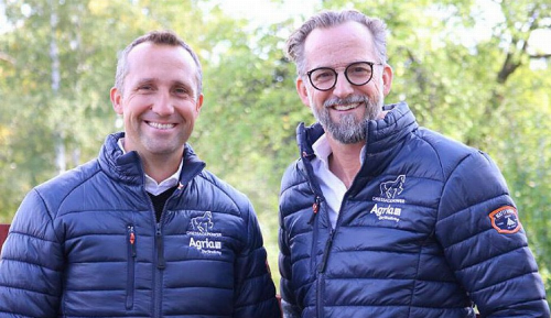 Kristian von Krusenstierna and Peter HÃ¤rnstam of DressagePower Academy